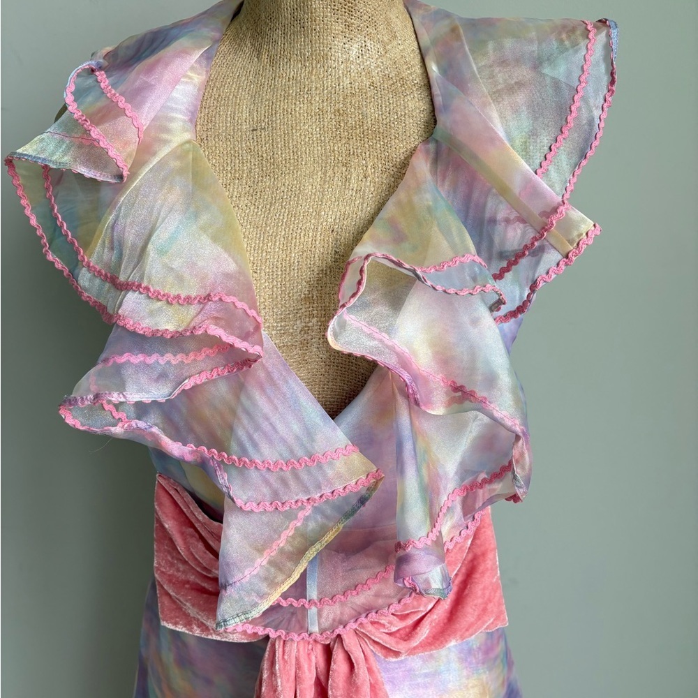 LoveShackFancy  Maris Gown  Size 4 NWOT - Picture 4 of 11